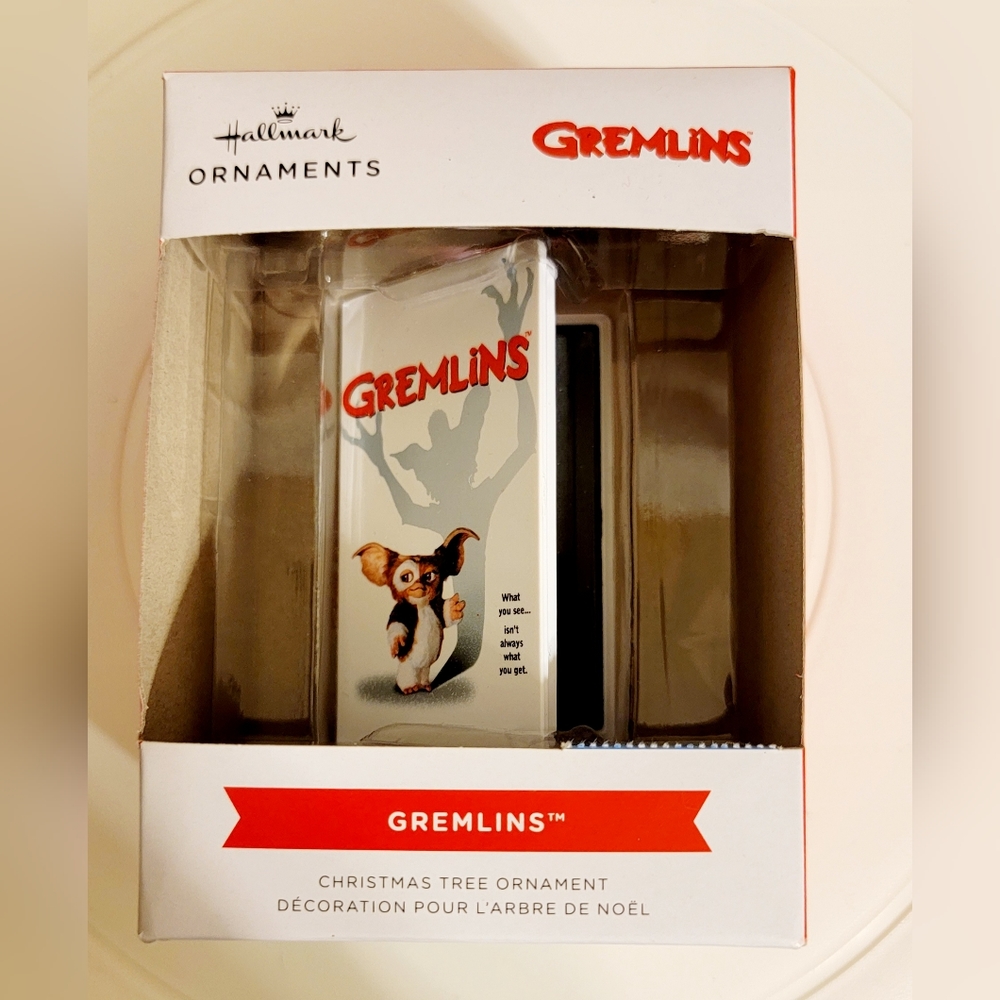 Hallmark VHS Gremlins Movie Ornament